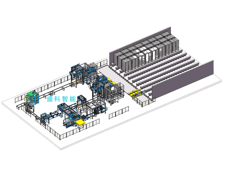 Línea completa de producción de ladrillos/bloques