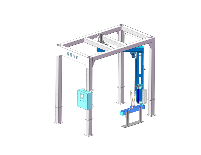Máquina automática para envolver películas