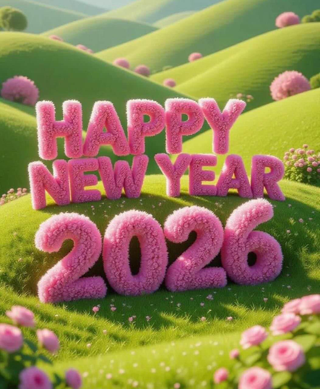 Saludos de Año Nuevo y Aviso de Vacaciones de Año Nuevo 2026