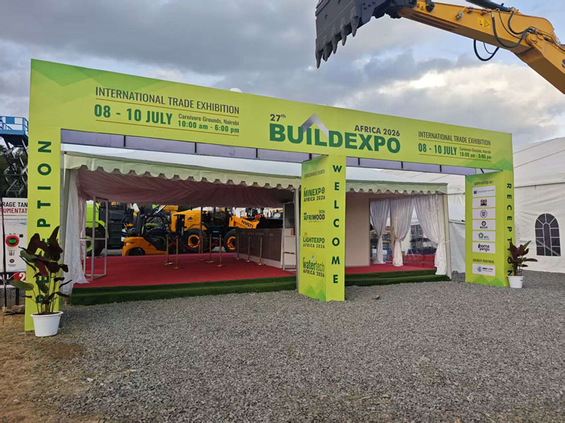 Gran éxito para nuestra empresa en la 27ª Exposición Internacional BUILDEXPO AFRICA 2026.